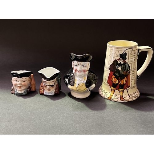 Doulton tankard, two character