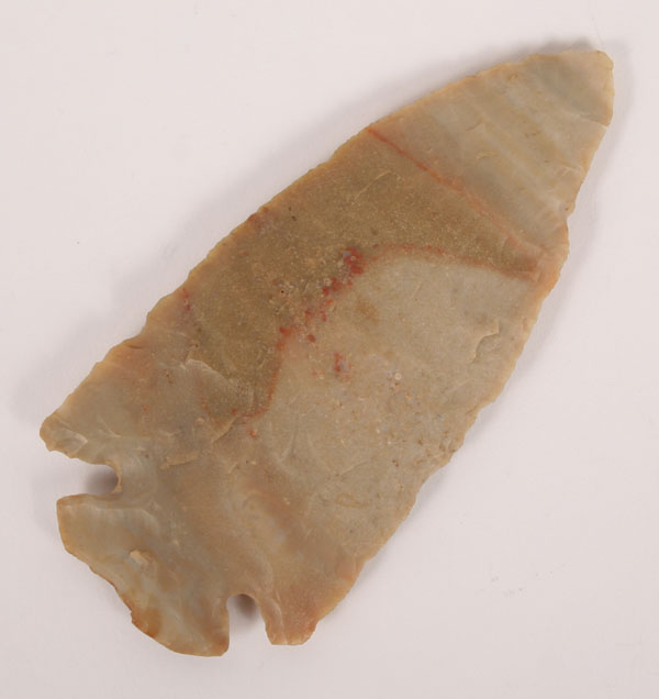 Dovetail made of carter cave flint.