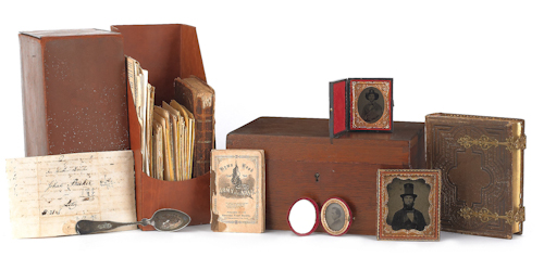 Dovetailed storage box belonging to