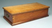 Dovetailed toolbox, mahogany,