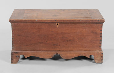 Dovetailed Walnut Blanket Chest
