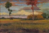 DOWERS, FALL CLEARING, OIL ON