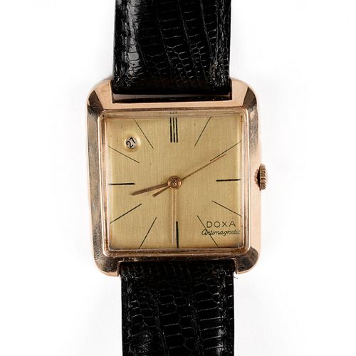 DOXA 18K GOLD SQUARE WRISTWATCHDoxa
