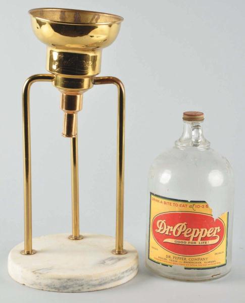 Dr. Pepper Dispenser. 