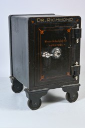 DR. RICHMOND'S CAST IRON SAFE: