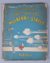 DR. SEUSS. AND TO THINK THAT I