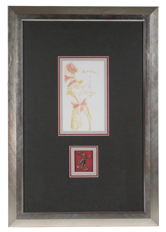 DR. SEUSS, ORIGINAL SKETCH, CAT
