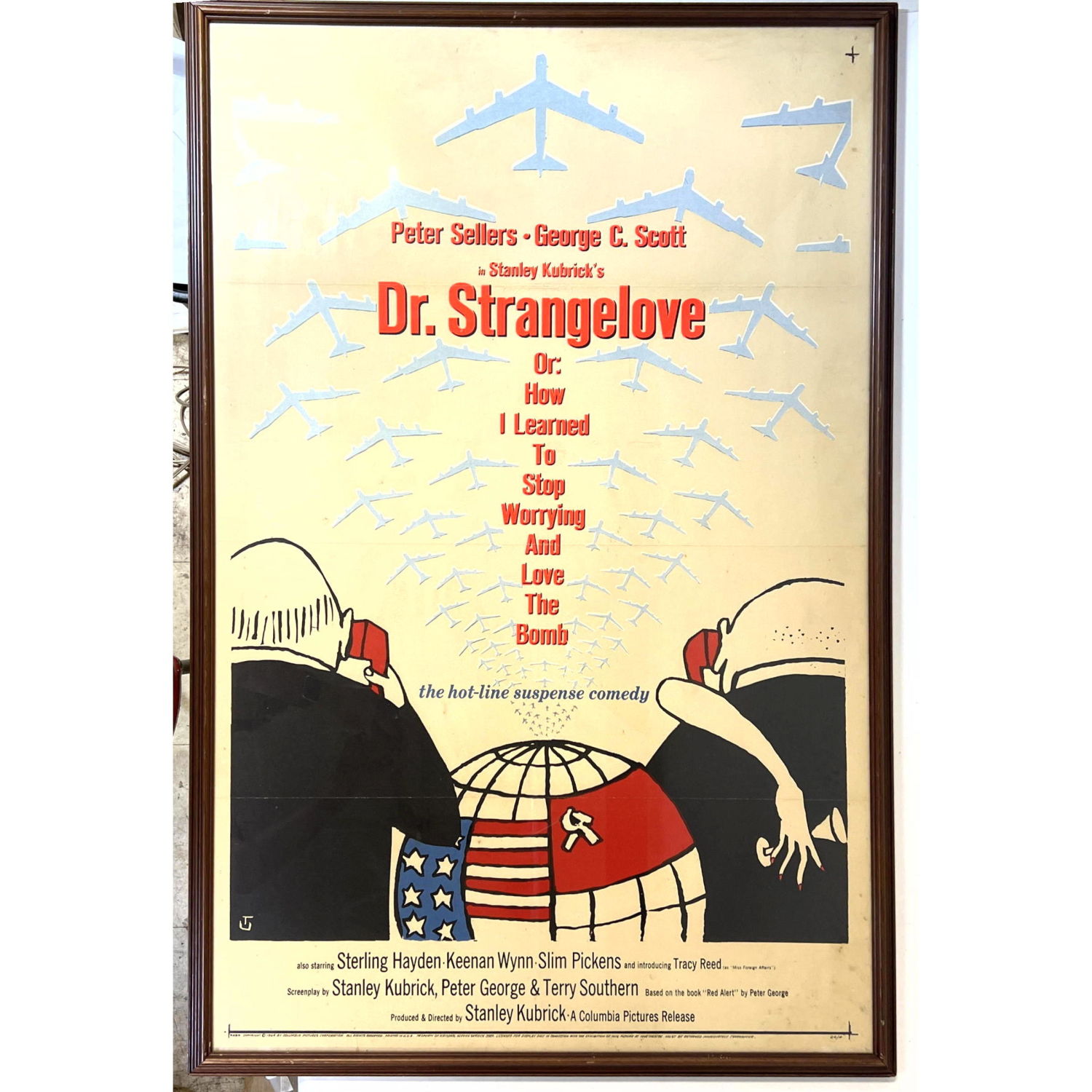 Dr Strangelove Movie Poster.