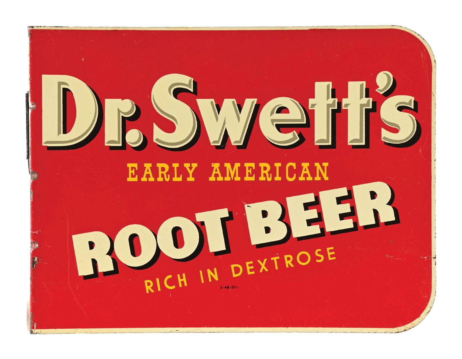 DR. SWETT'S ROOT BEER FLANGE