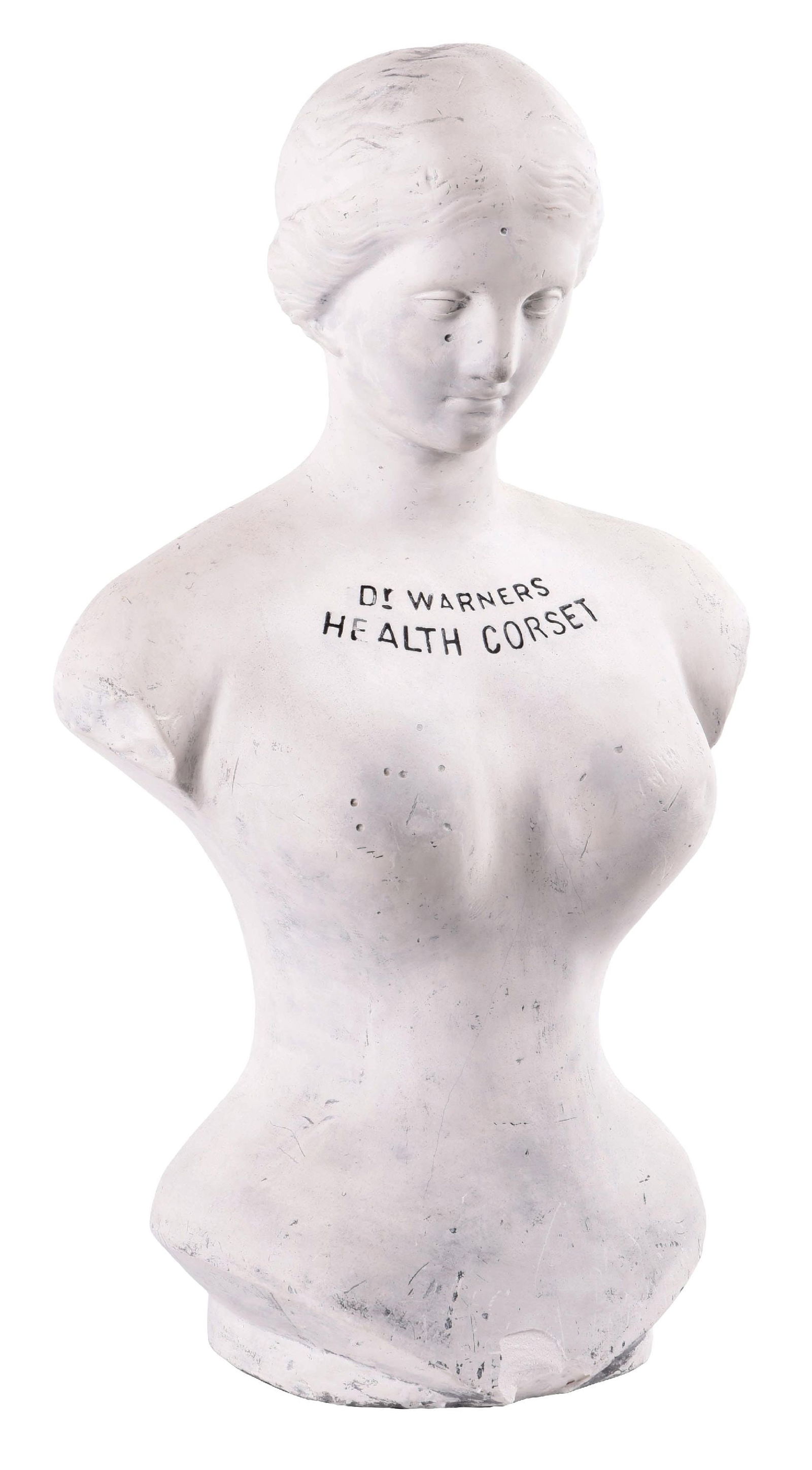 DR. WARNERS HEALTH CORSET CHALKWARE