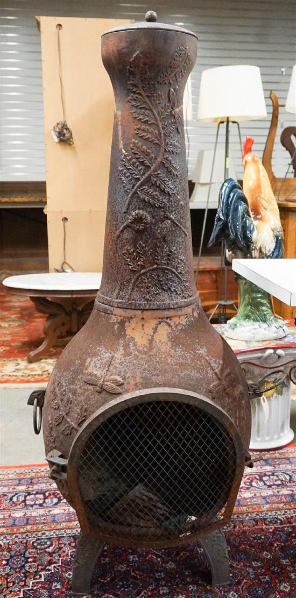 'DRAGON FLY' CAST IRON STOVE'Dragon