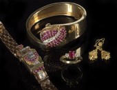 Dramatic Fourteen-Karat Yellow