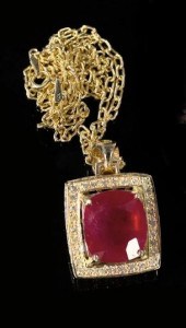 Dramatic Lady's Fourteen-Karat