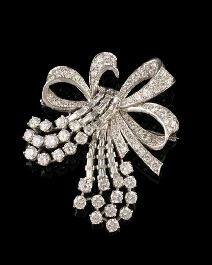 Dramatic Vintage Platinum and