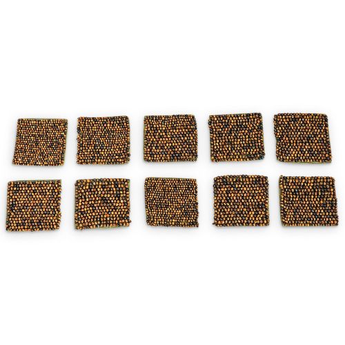 DRANSFIELD & ROSS TIGER EYE BEADS