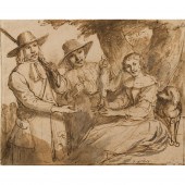 DRAWING, DUTCH SCHOOL Dutch Sc
