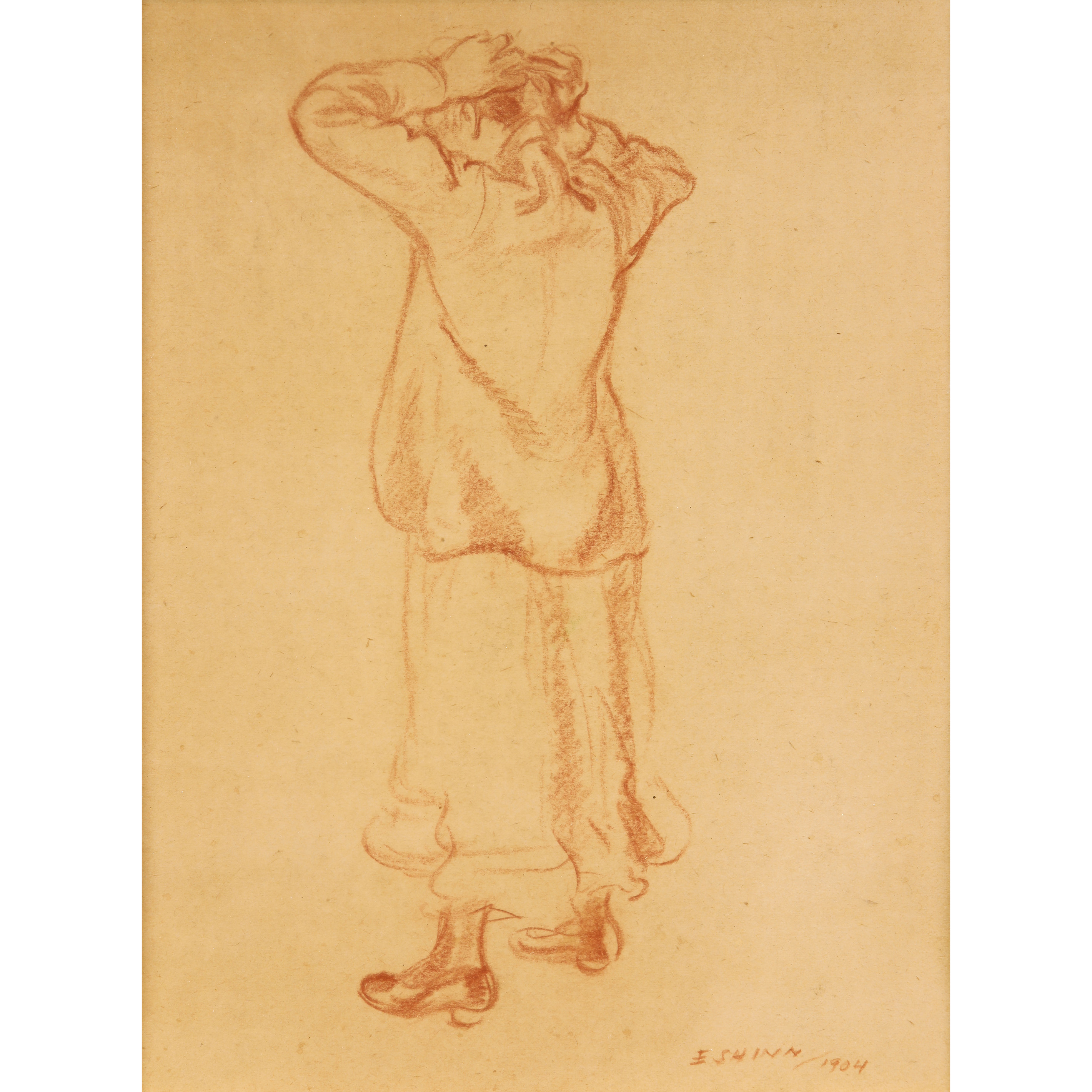 DRAWING, EVERETT SHINN Everett