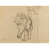 DRAWING, JACK LEVINE Jack Levi