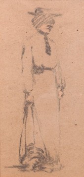 DRAWING OF A WOMAN BY JAMES R.