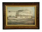 DRAWING OF THE STEAMBOAT MARY