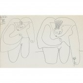 DRAWING, PABLO PICASSO Pablo P