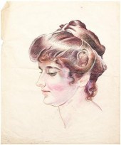 Drawing, Rev. McKendree Robbin