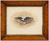 Drawing signed "H.R.P.", Ameri