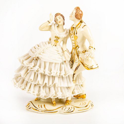 DRESDEN ART PORCELAIN FIGURINE,