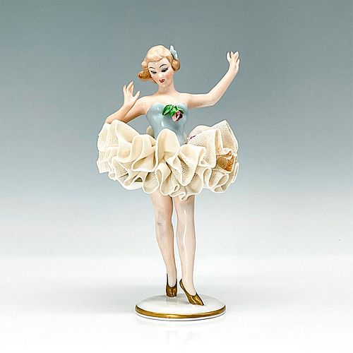 DRESDEN BALLERINA IN LACE TUTU WITH