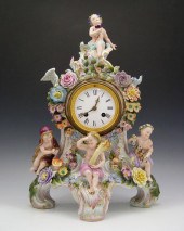 DRESDEN FIGURAL PUTTI PORCELAI