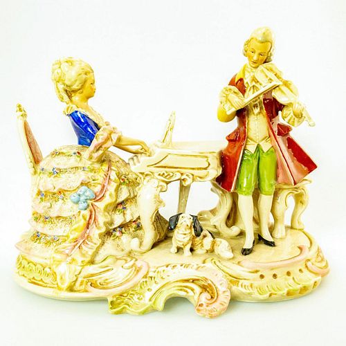 DRESDEN FIGURINE, MUSICAL COUPLE
