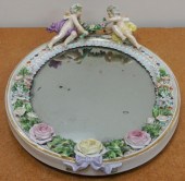 DRESDEN FLORAL AND PUTTI ENCRU