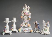 DRESDEN FLORAL ENCRUSTED PORCE