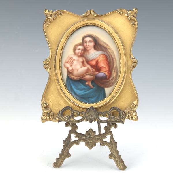 DRESDEN FRAMED PORCELAIN