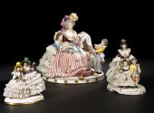 "Dresden" Lace Porcelain Figur