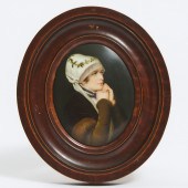 Dresden Miniature Enamel on Po