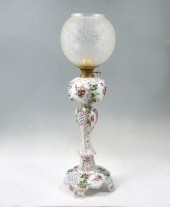 DRESDEN OIL LAMP: Tall Dresden