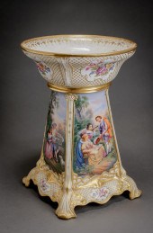 DRESDEN PARCEL GILT AND FLORAL