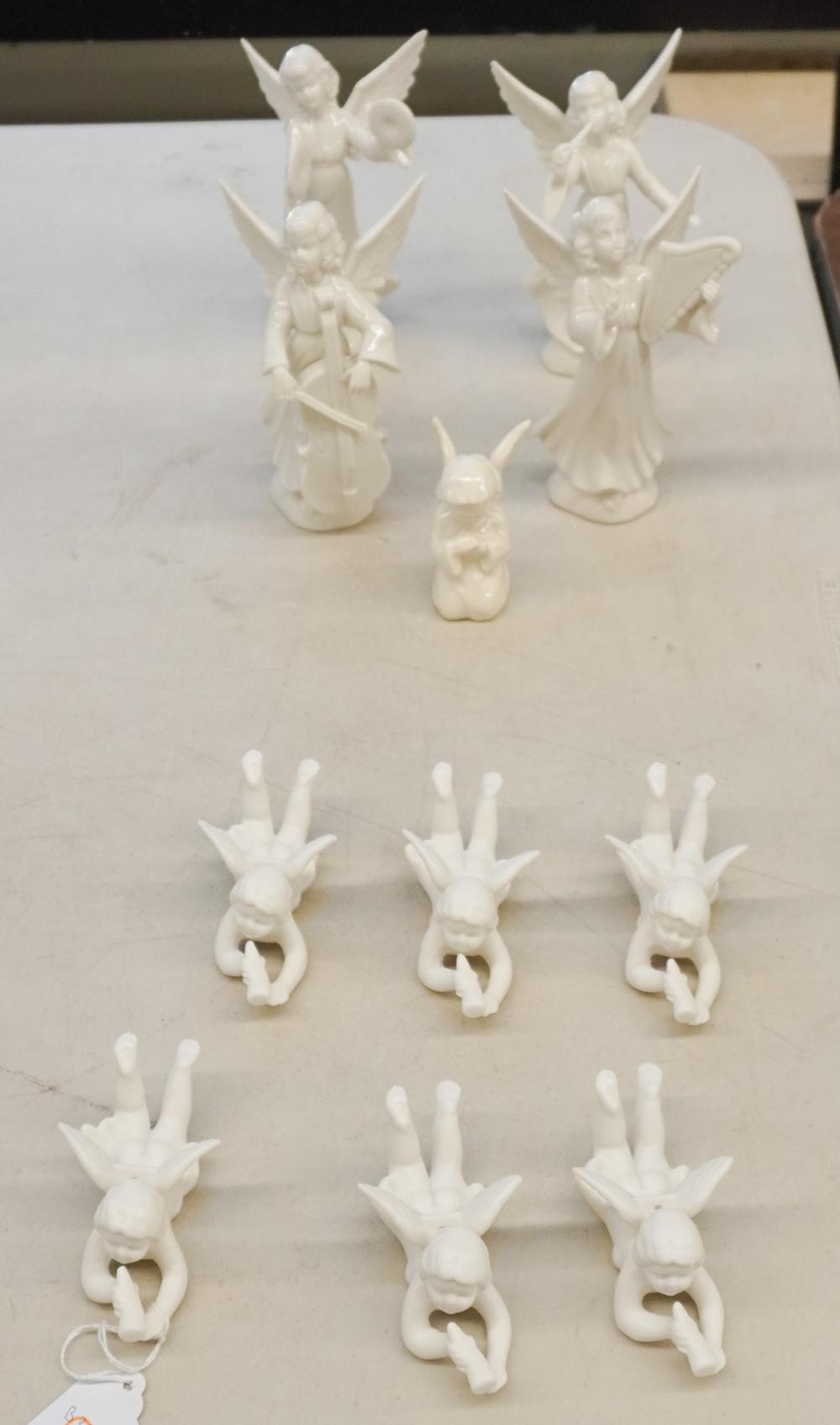 DRESDEN PORCELAIN ANGEL BAND AND