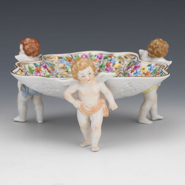 DRESDEN PORCELAIN ANGELS PASTRY