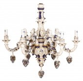 DRESDEN PORCELAIN CHANDELIERwi
