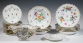 DRESDEN PORCELAIN DISHES (24)