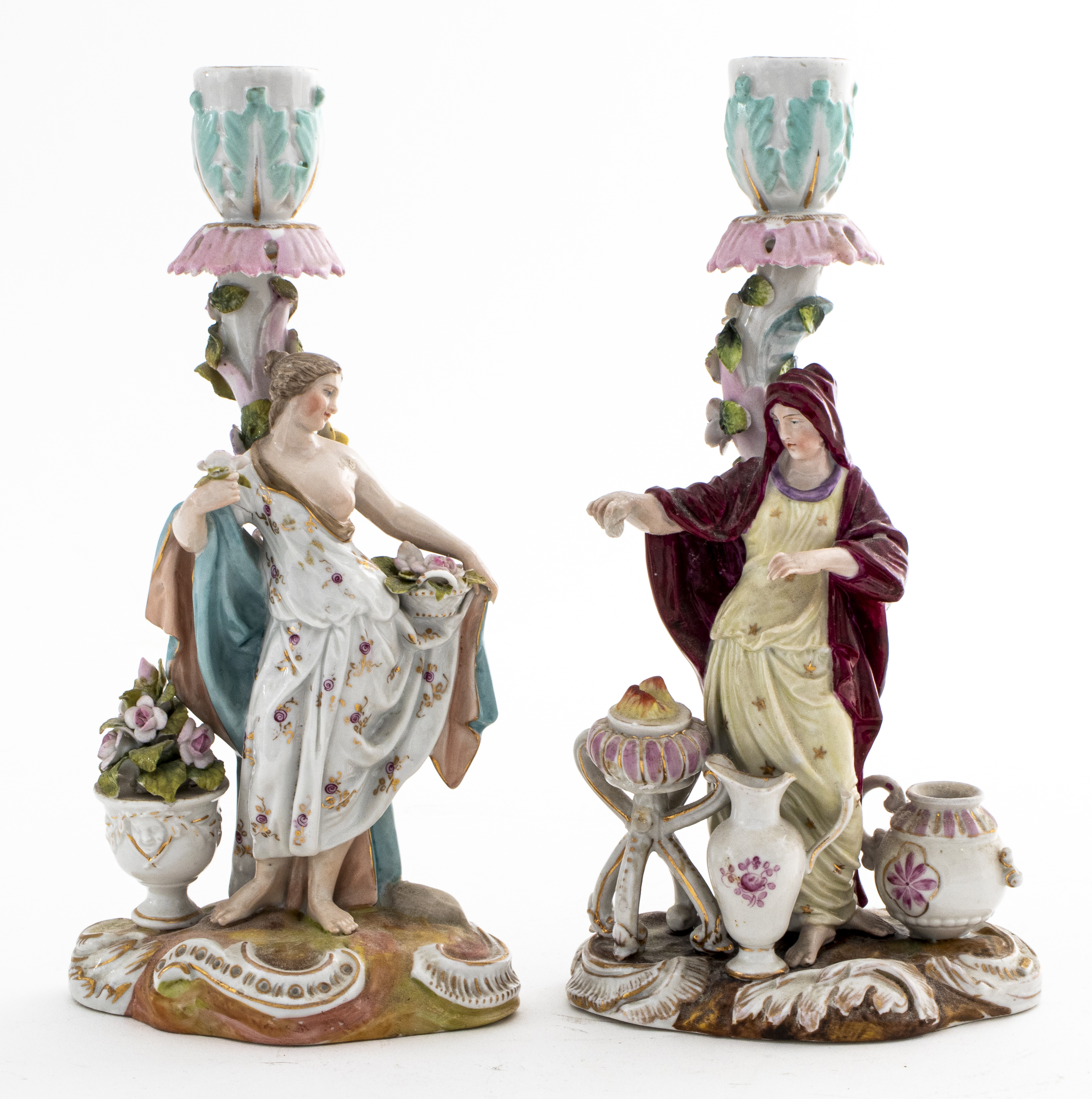 DRESDEN PORCELAIN FIGURAL