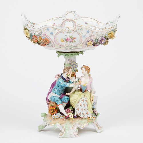 DRESDEN PORCELAIN FIGURAL
