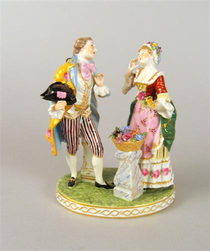 Dresden porcelain figural