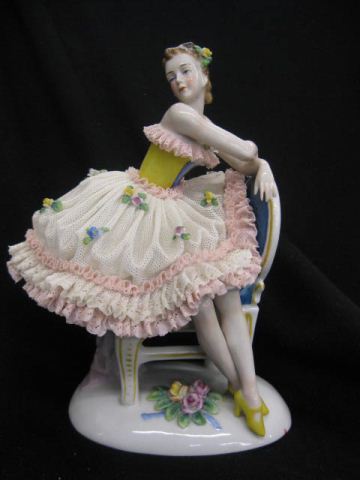 Dresden Porcelain Figurine of a