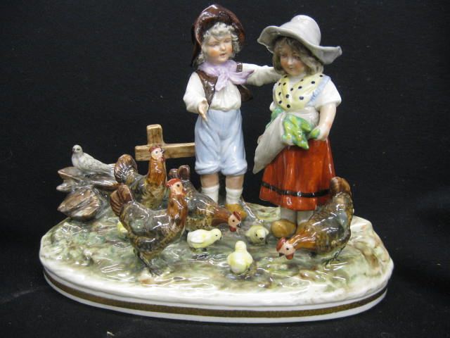 Dresden Porcelain Figurine of Young