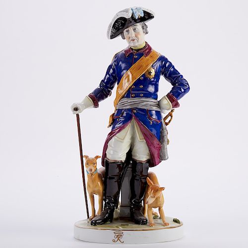 DRESDEN PORCELAIN FREDERICK THE