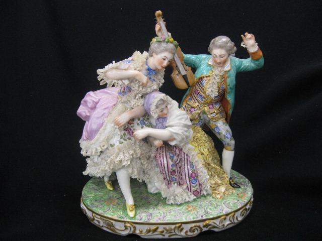 Dresden Porcelain Group Figurine