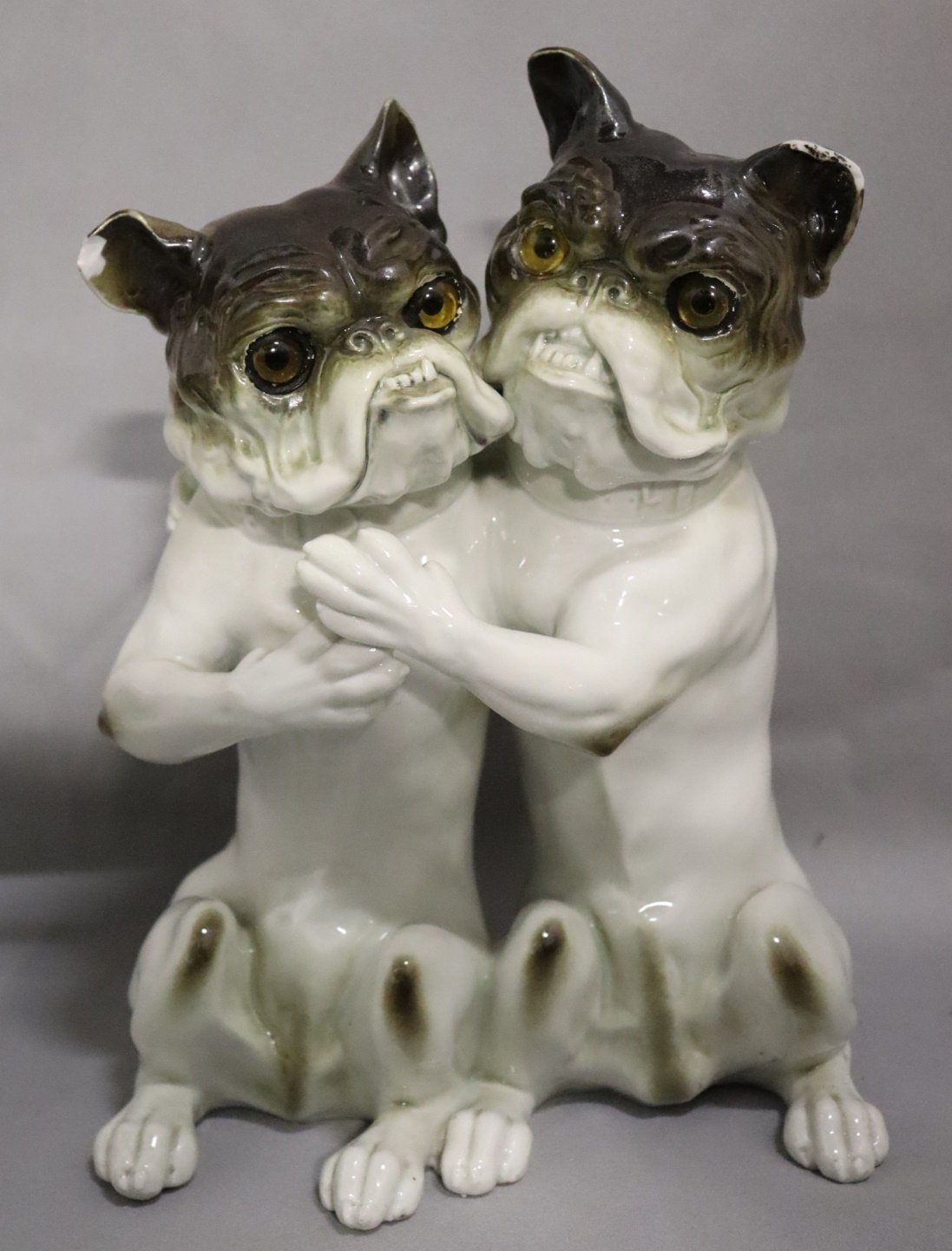 DRESDEN PORCELAIN GROUPING OF 2